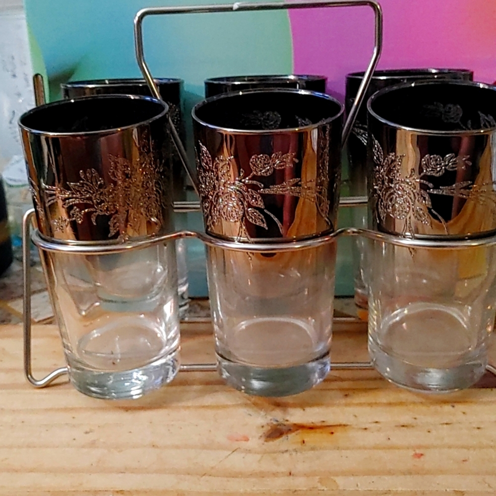 Vintage MCM set glasses